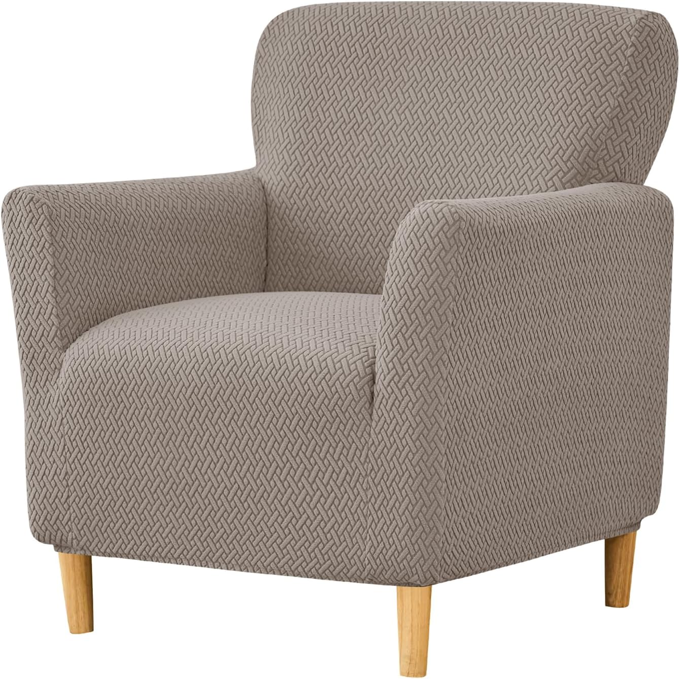 Printed Banquet Armchair Slipcovers Soft Chair Covers Armchair 1-Piece Stretch Chair Covers for Living Room Nonslip Outdoor Armchair Slipcover Kids Pets Friendly Furniture Protector,01