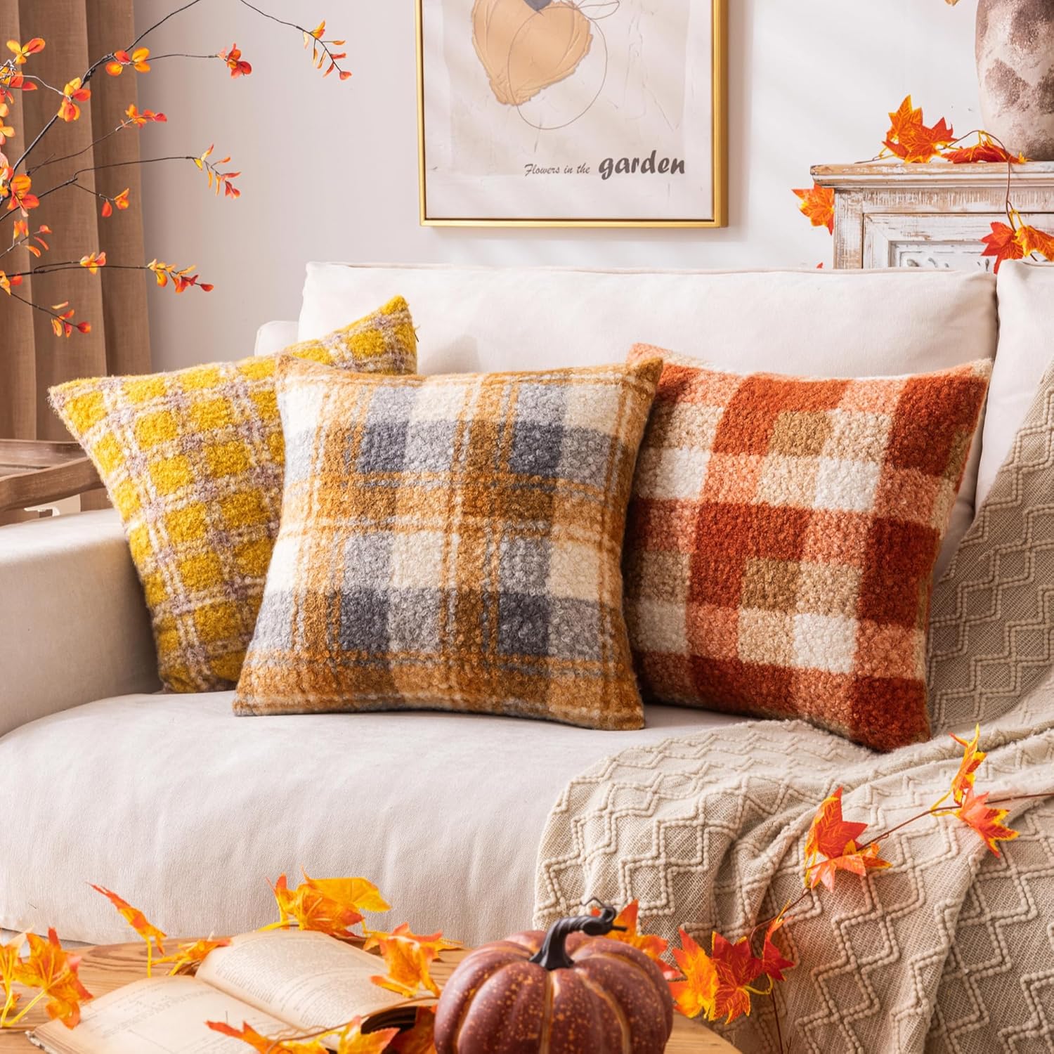 Fall Throw Pillow Covers