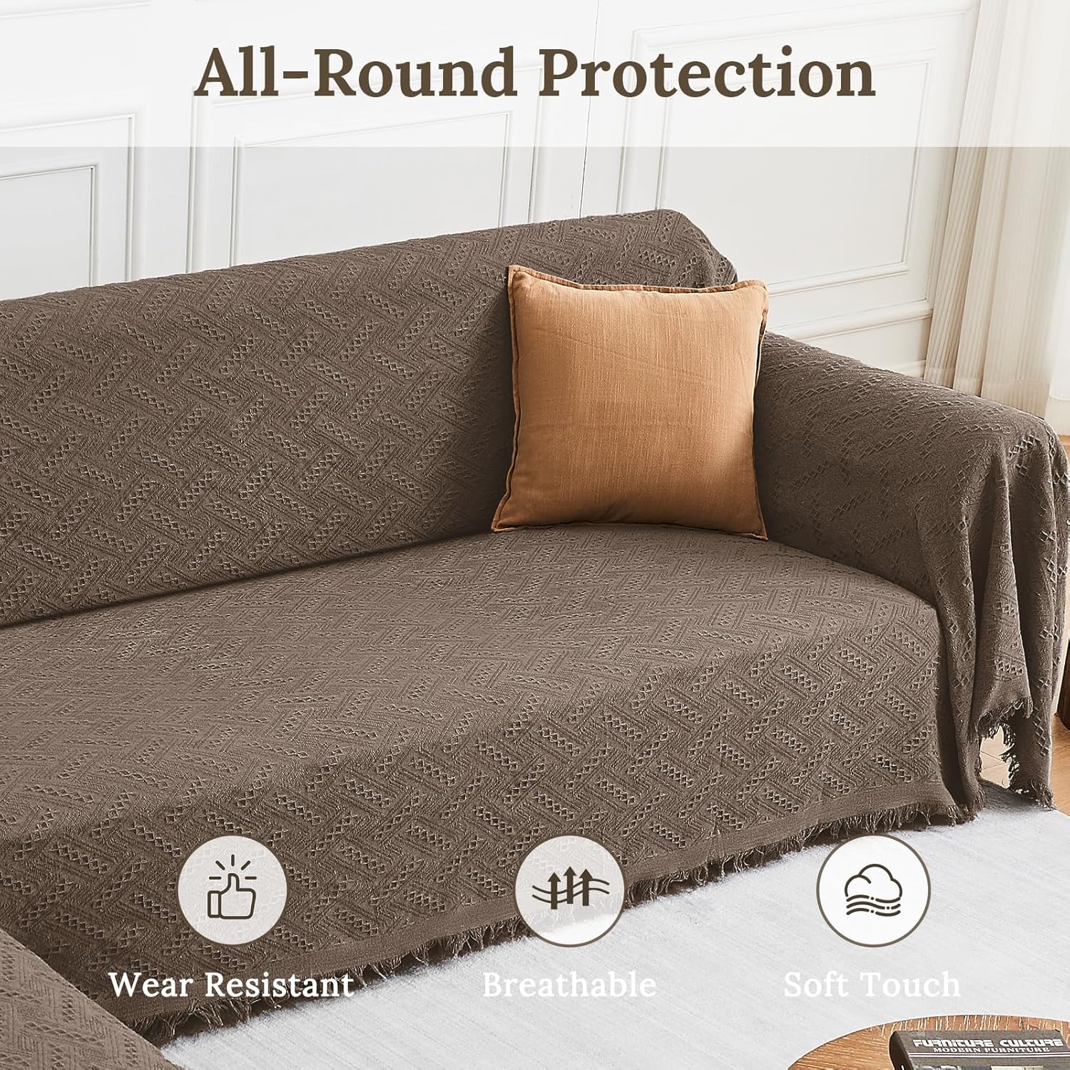 Couch Covers 2 Pieces L Shaped Sofa Cover