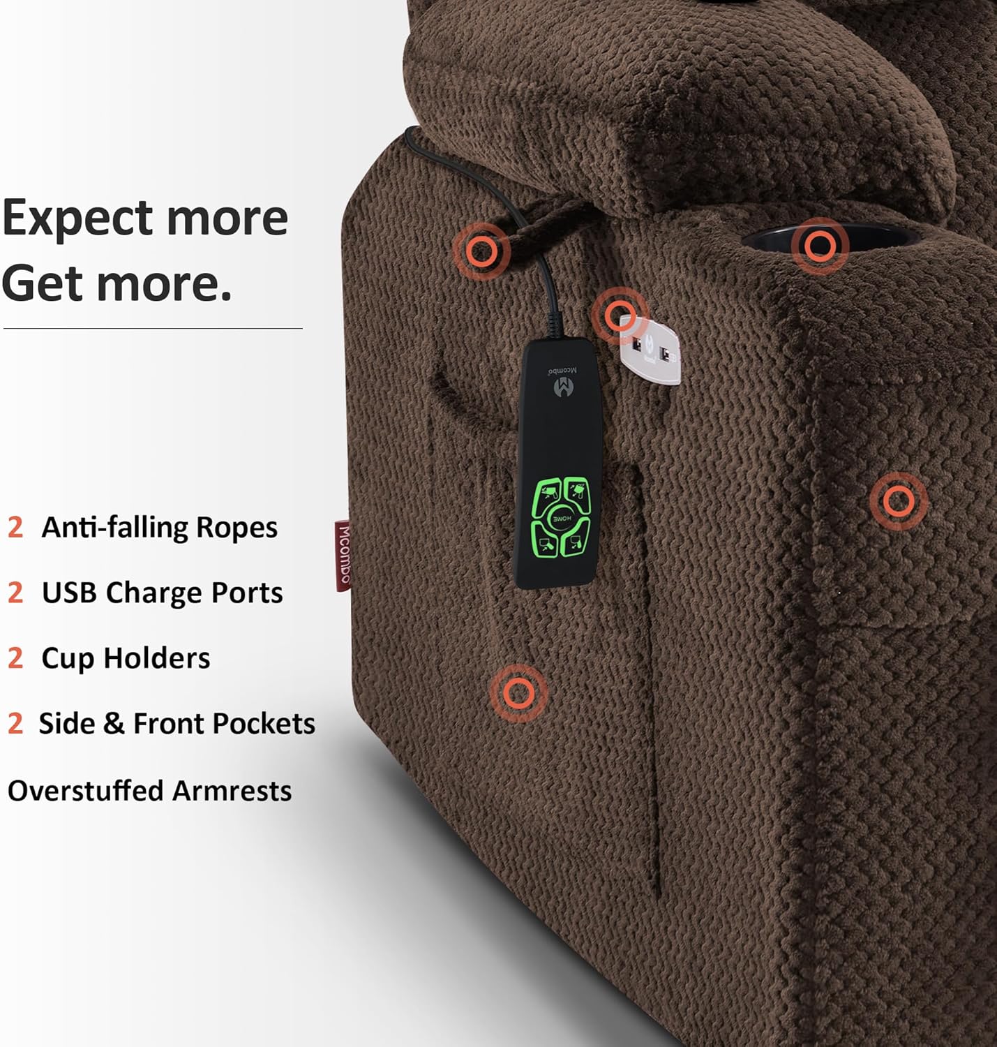 Dual Motor Large Power Lift Recliner Chair