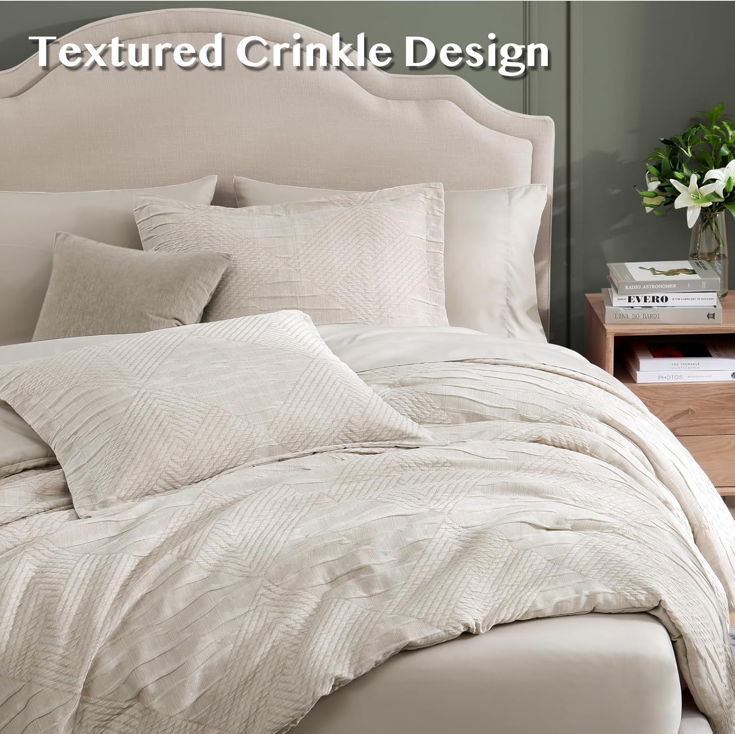 Charcoal Grey Queen Comforter Set