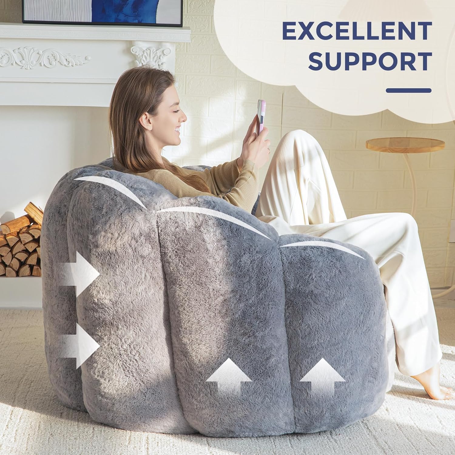 Bean Bag Chair for Adults,