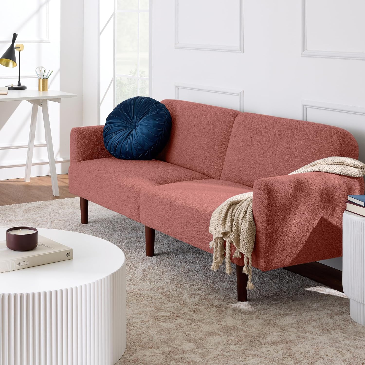 Velvet Loveseat Sofa