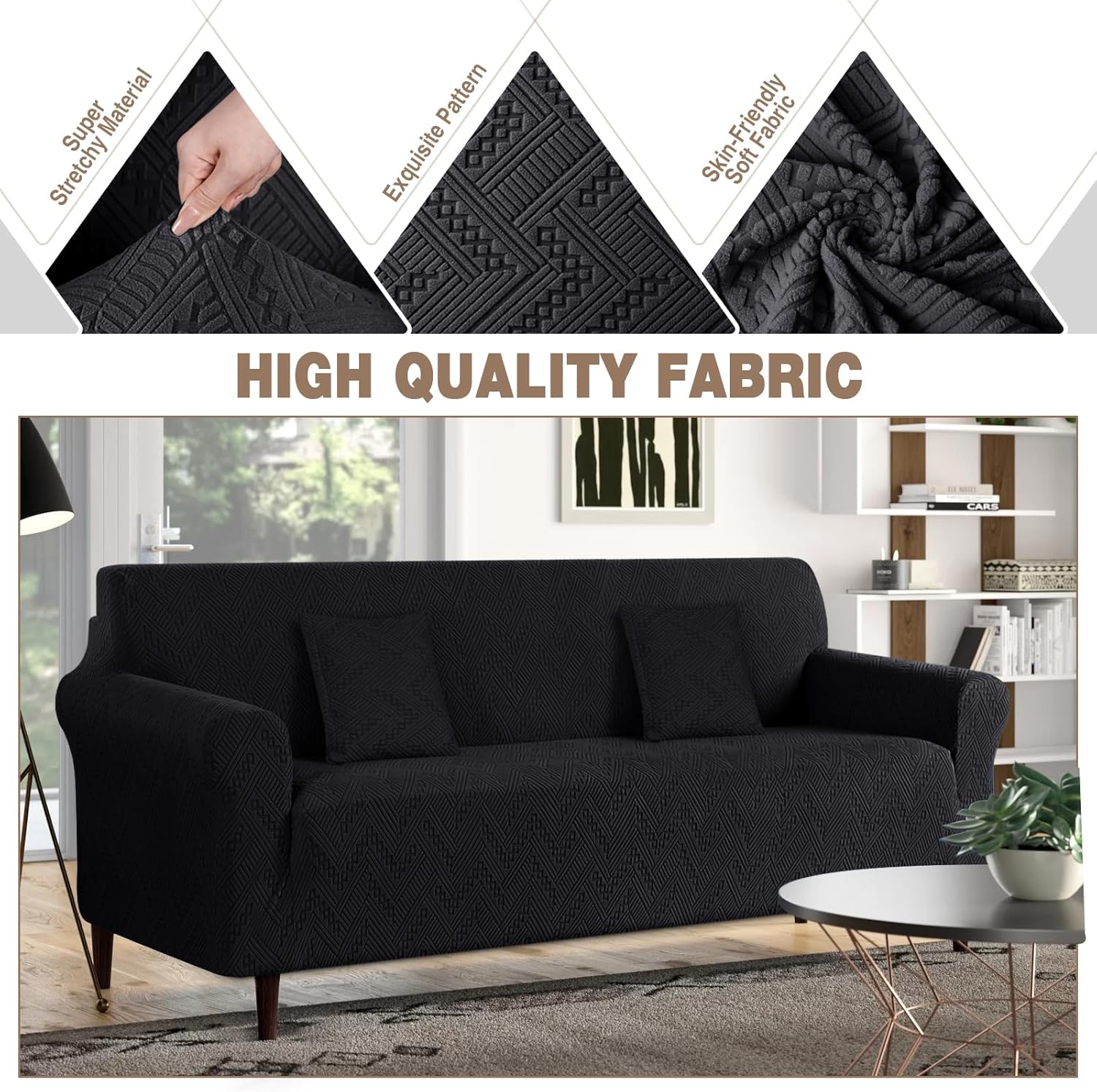 Stretch Sofa Cover 1 Piece Couch Covers