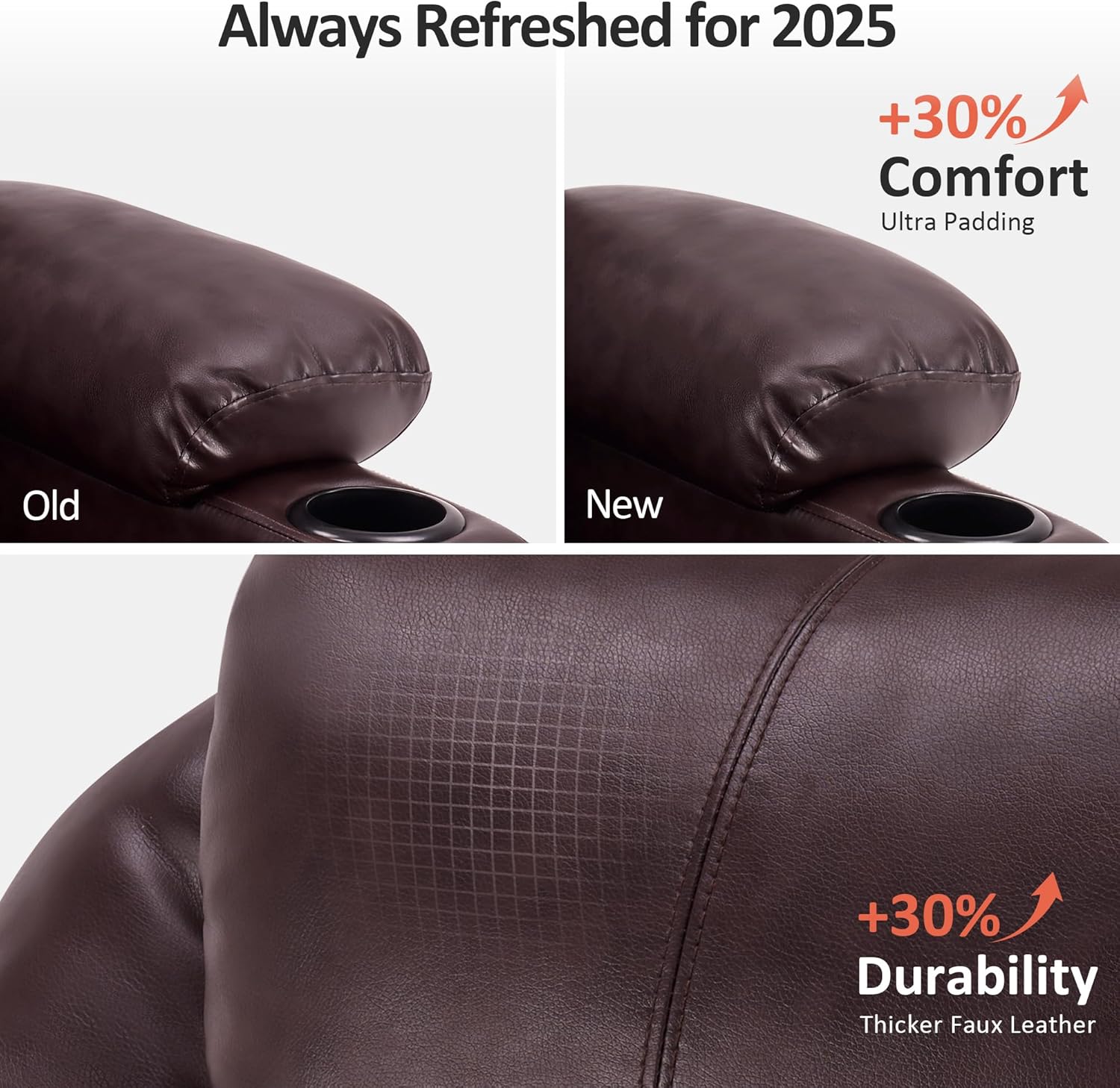 Electric Power Lift Recliner Chair Sofa with Massage and Heat