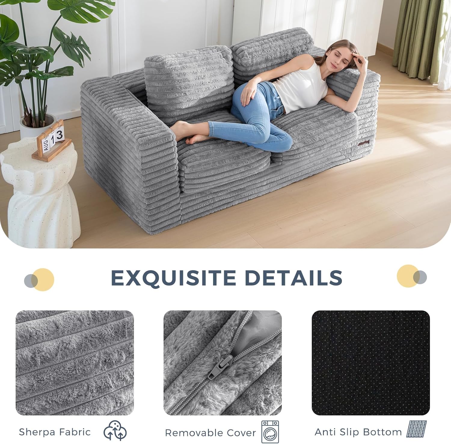 Loveseat Floor Sofa