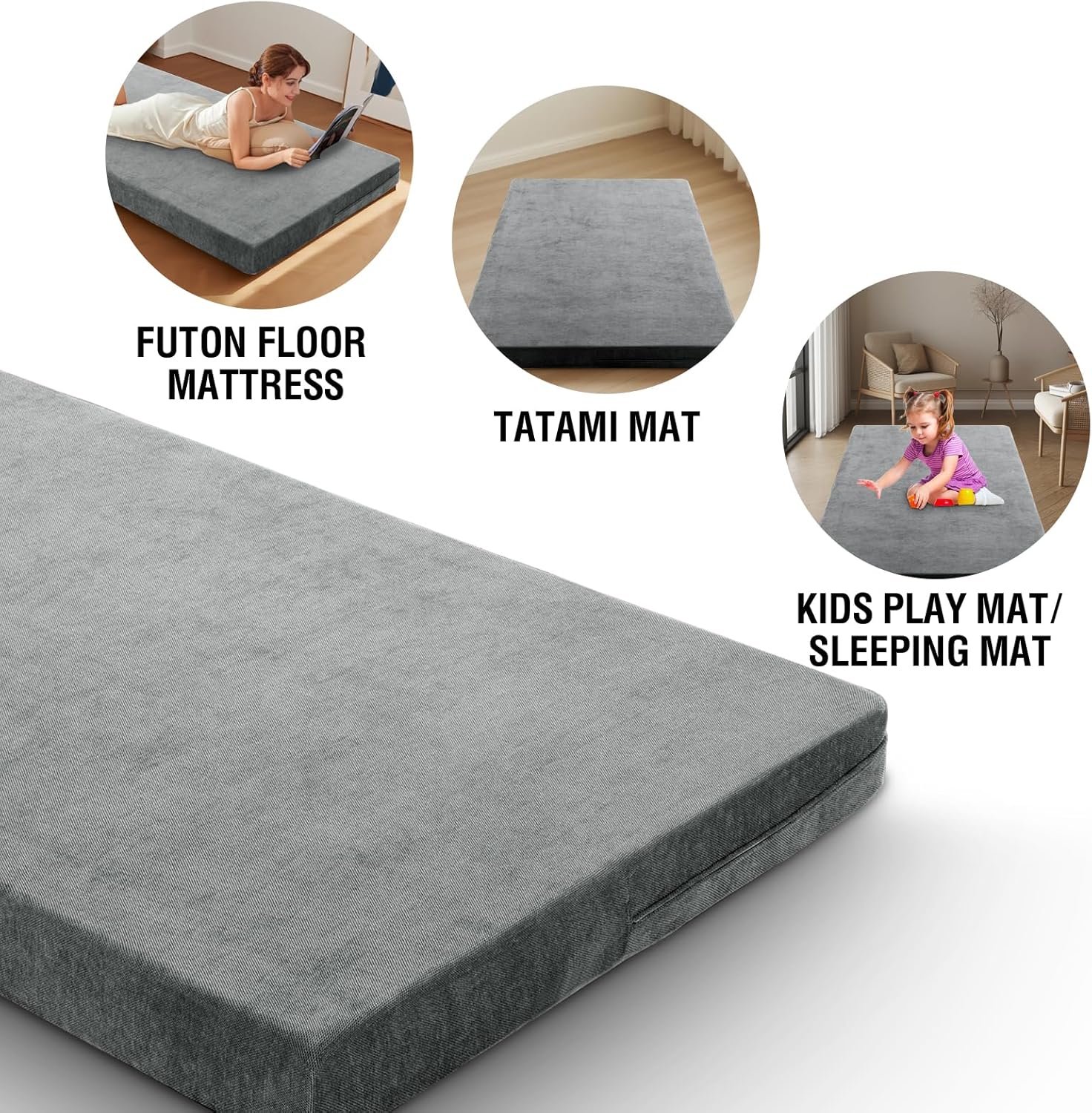 Full Size Armless Futon Mattress Covers