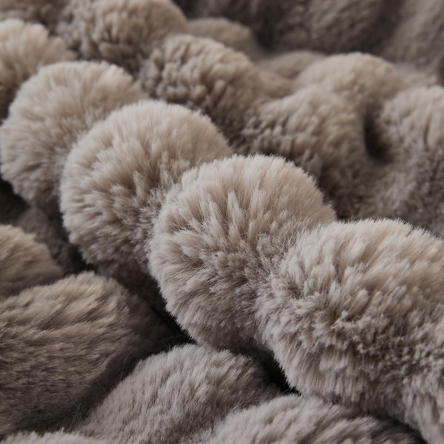 Fur Throw Blanket for Couch