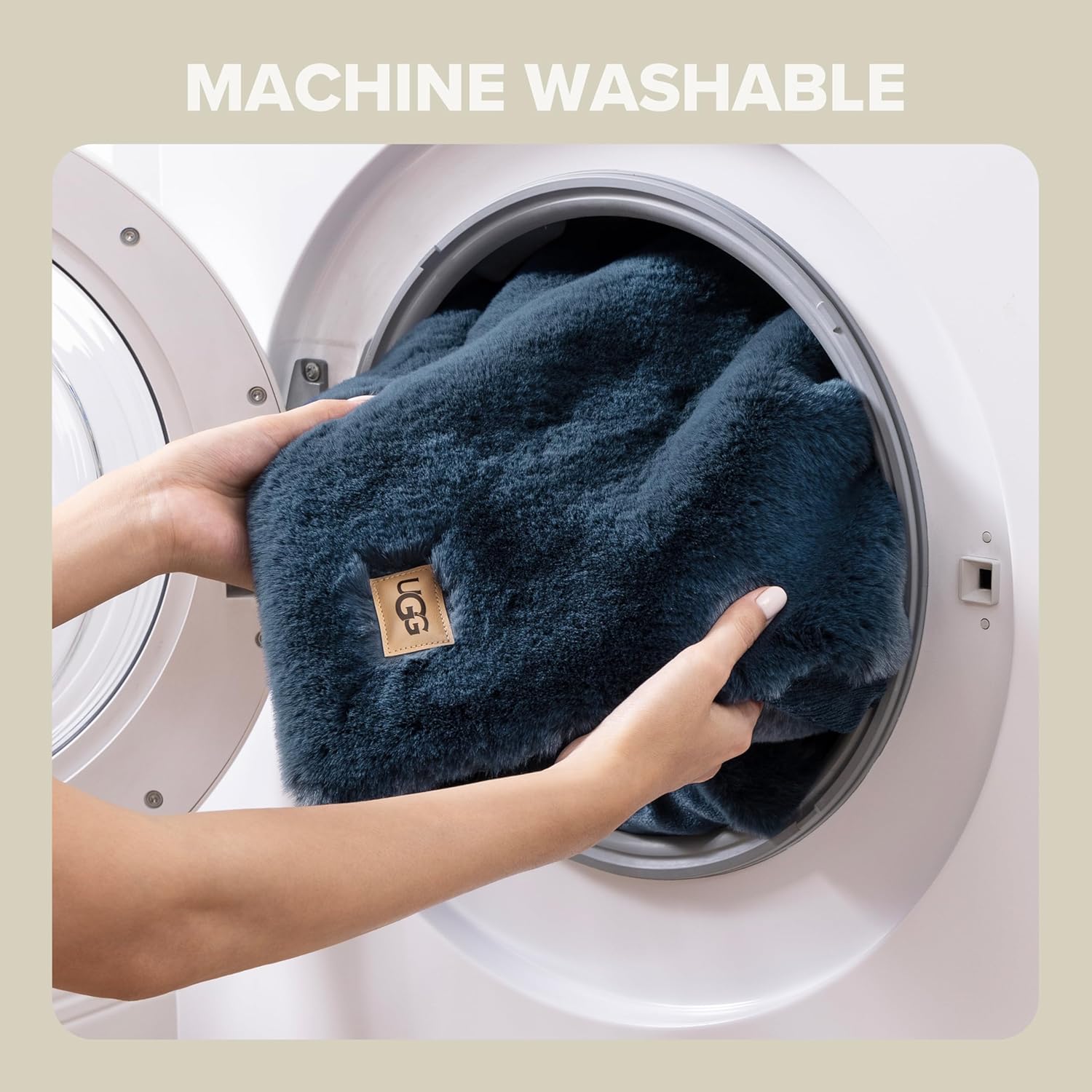 Fur Throw Blanket Reversible