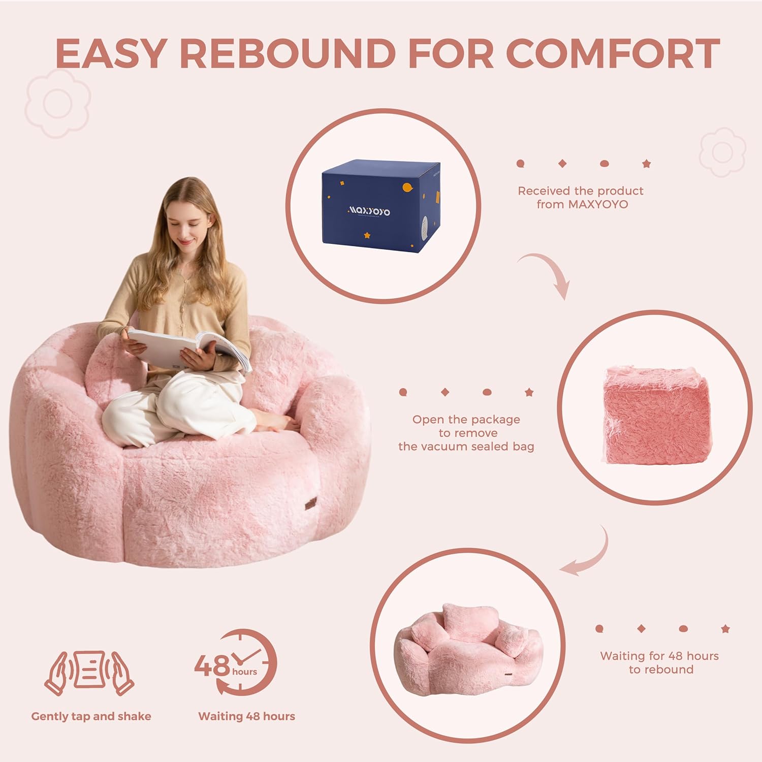 Bean Bag Chair for Adults,