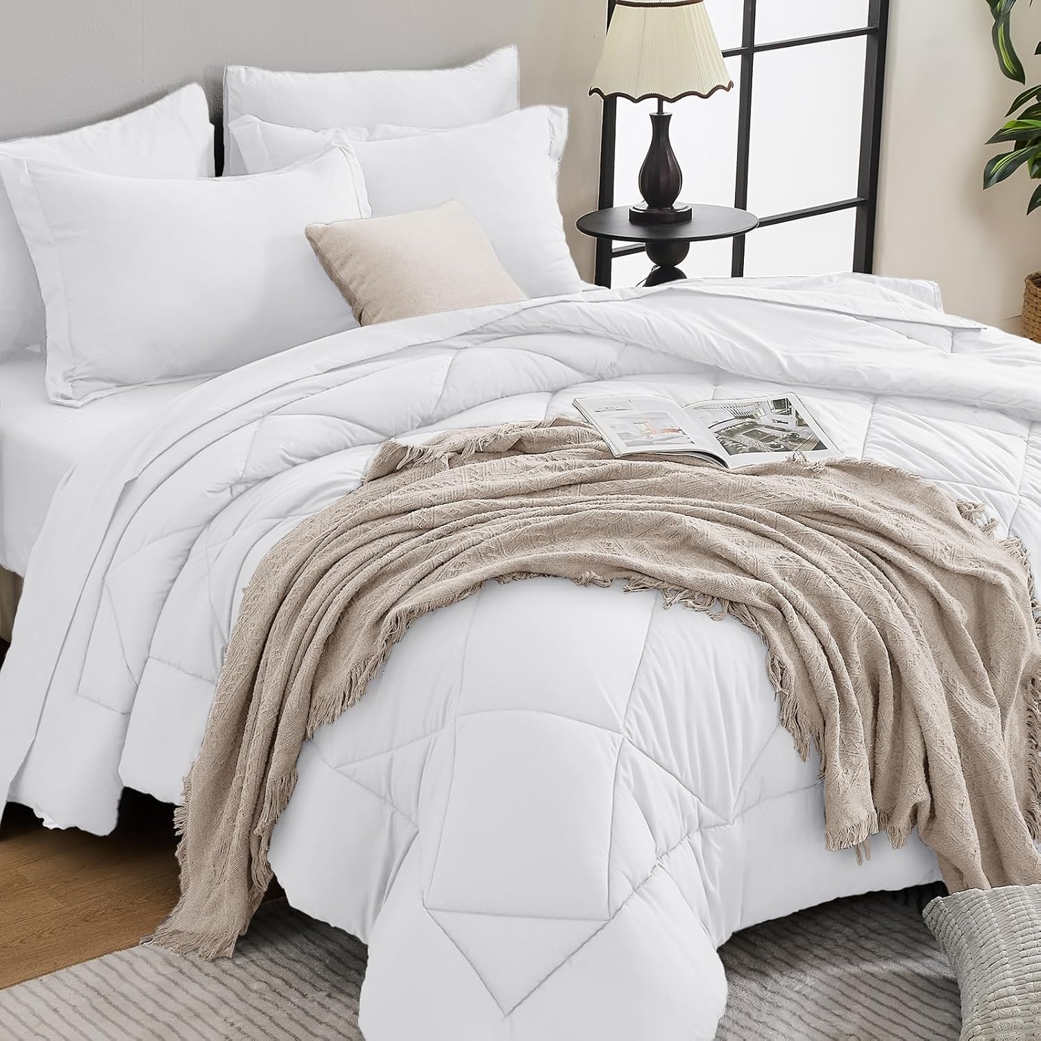 7 Pieces Queen Comforter Set