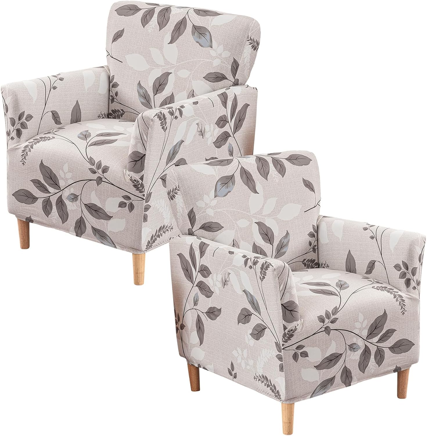 Printed Banquet Armchair Slipcovers Soft Chair Covers Armchair 1-Piece Stretch Chair Covers for Living Room Nonslip Outdoor Armchair Slipcover Kids Pets Friendly Furniture Protector,01