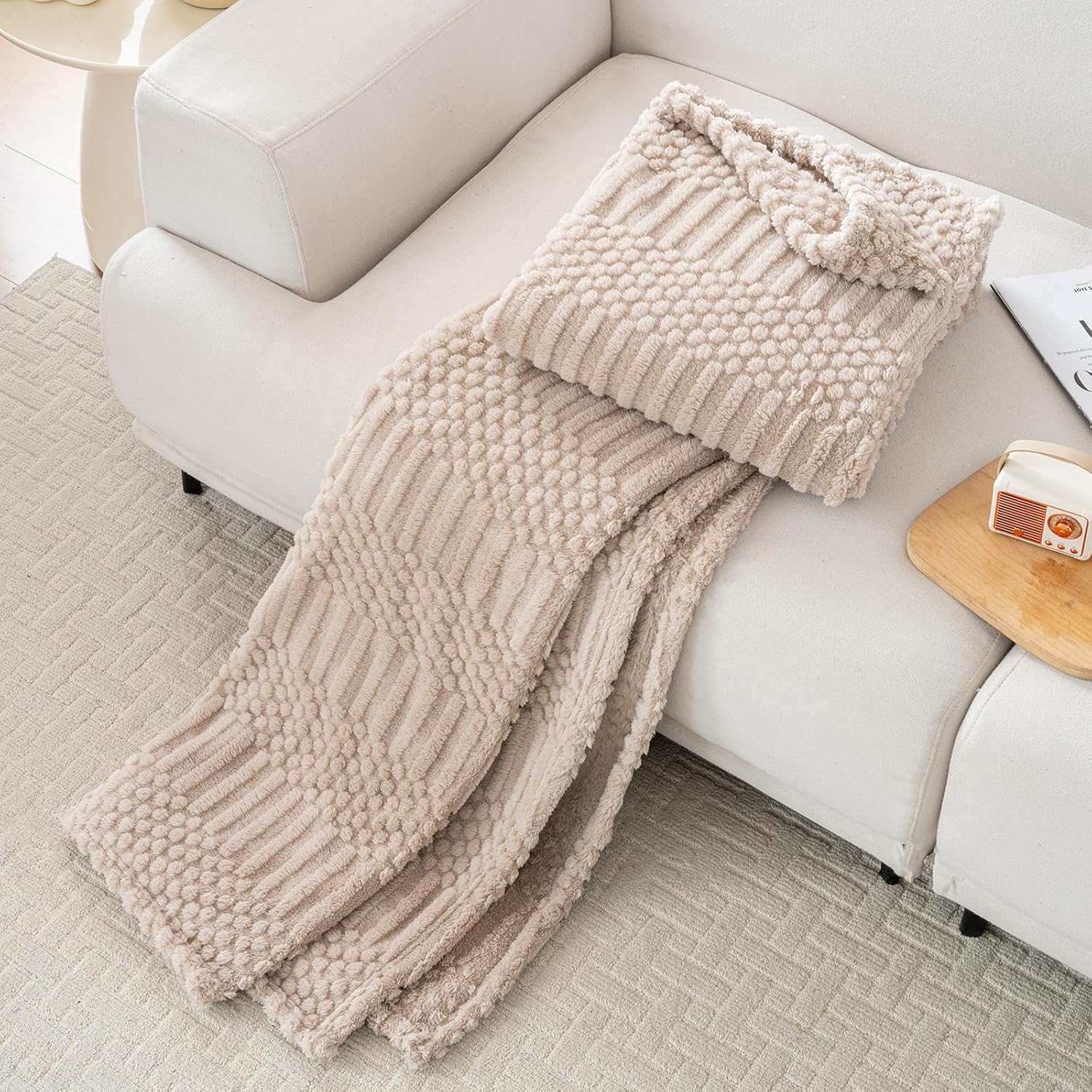 Rust Throw Blanket