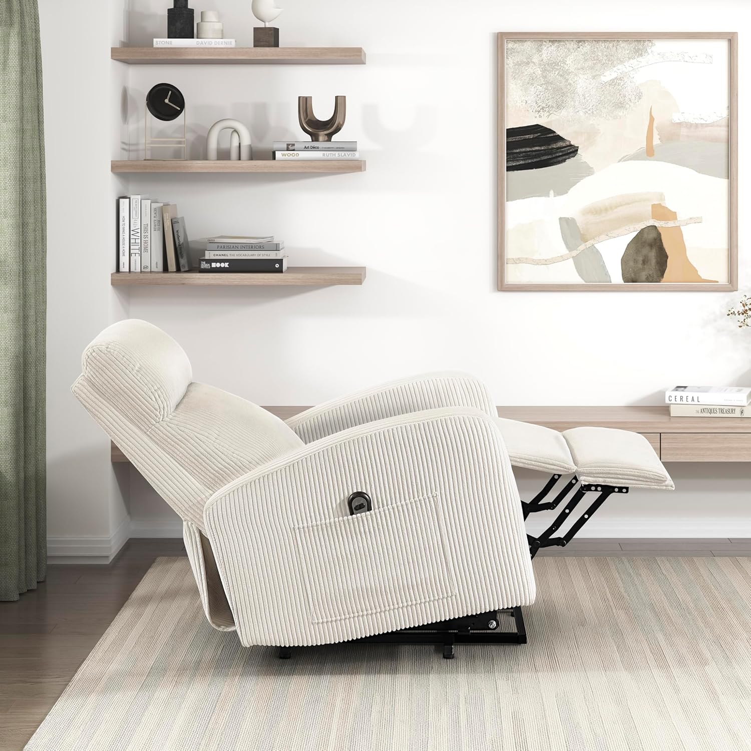 Recliner Chair Armchair Push Back Recliner