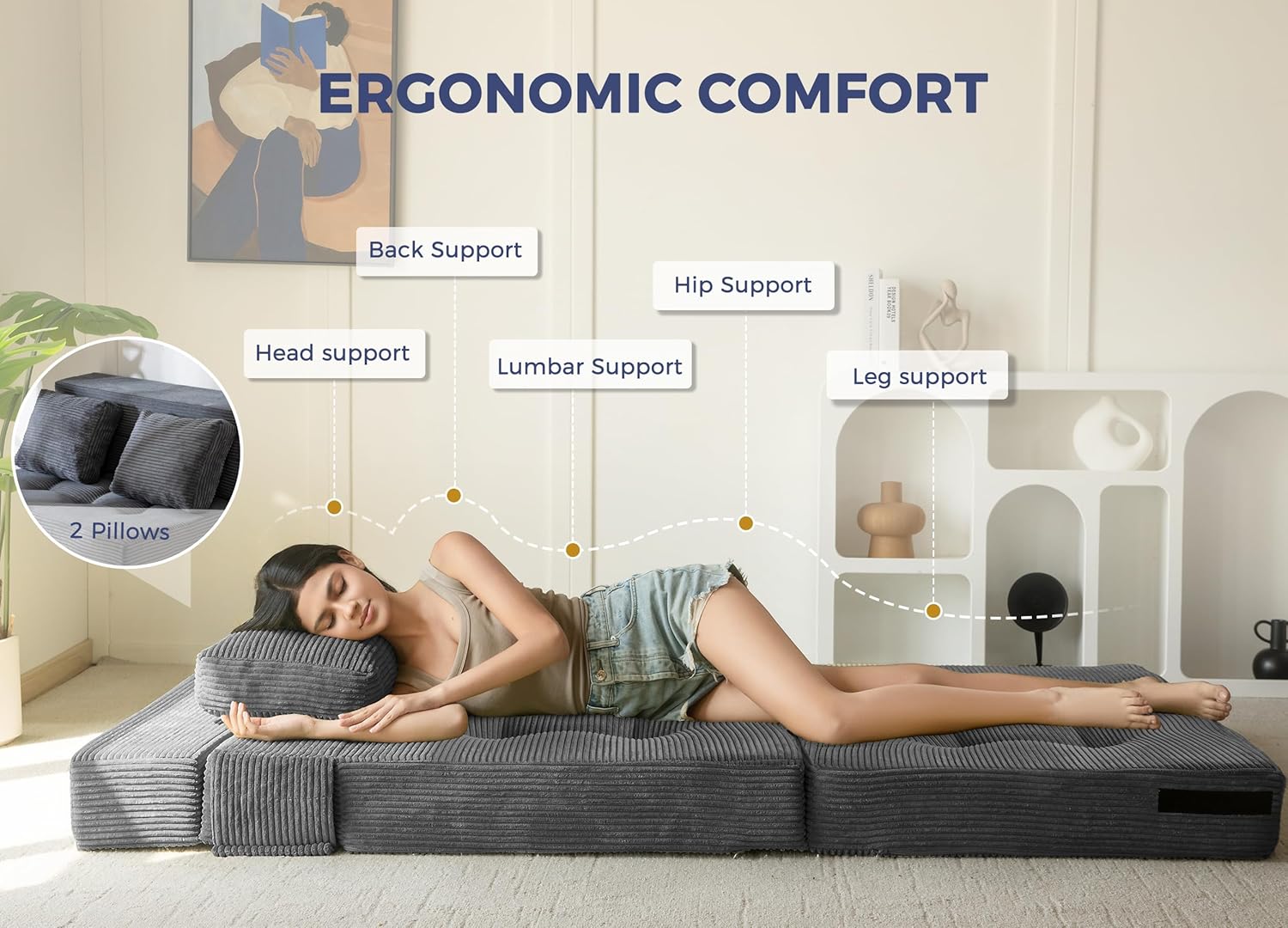 Convertible Sofa Bed