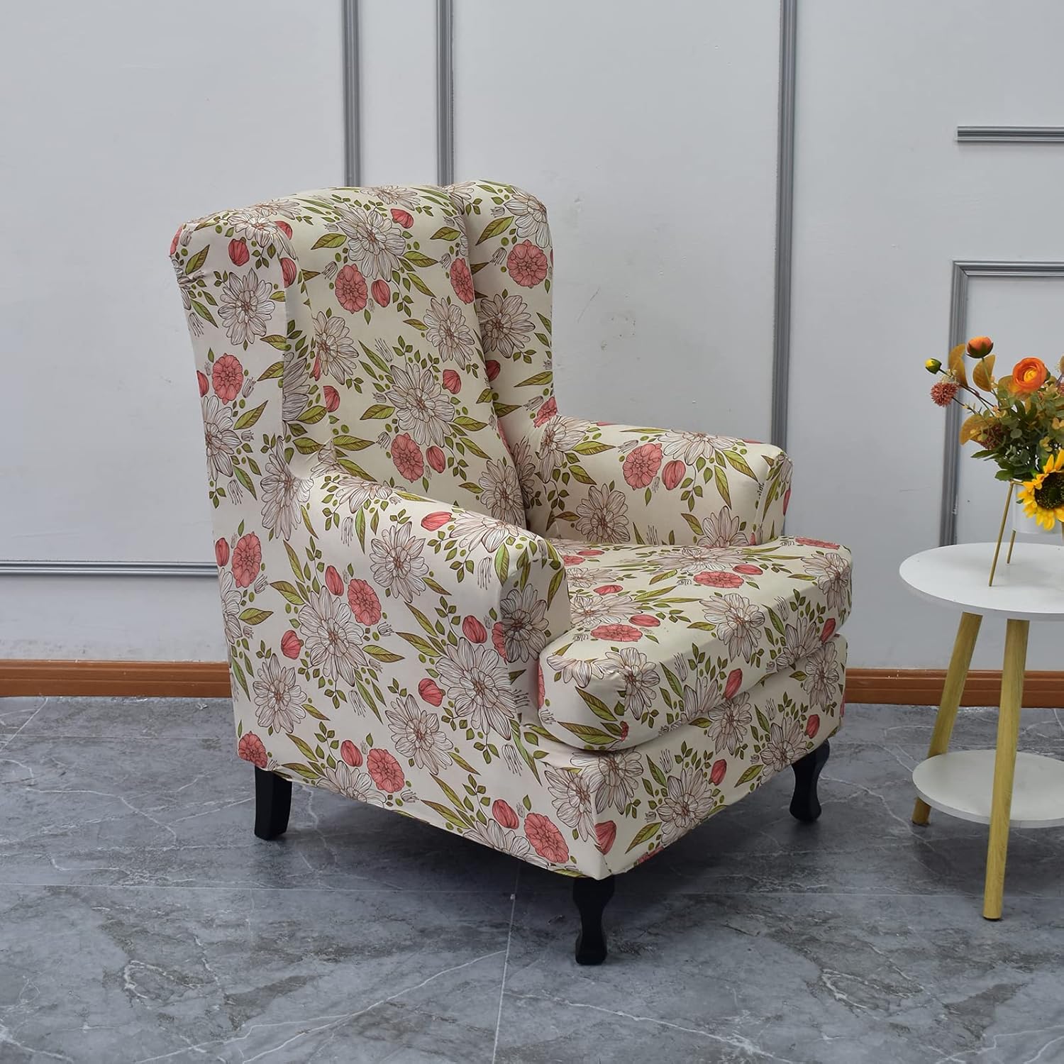Wingback Chair Cover Slipcovers