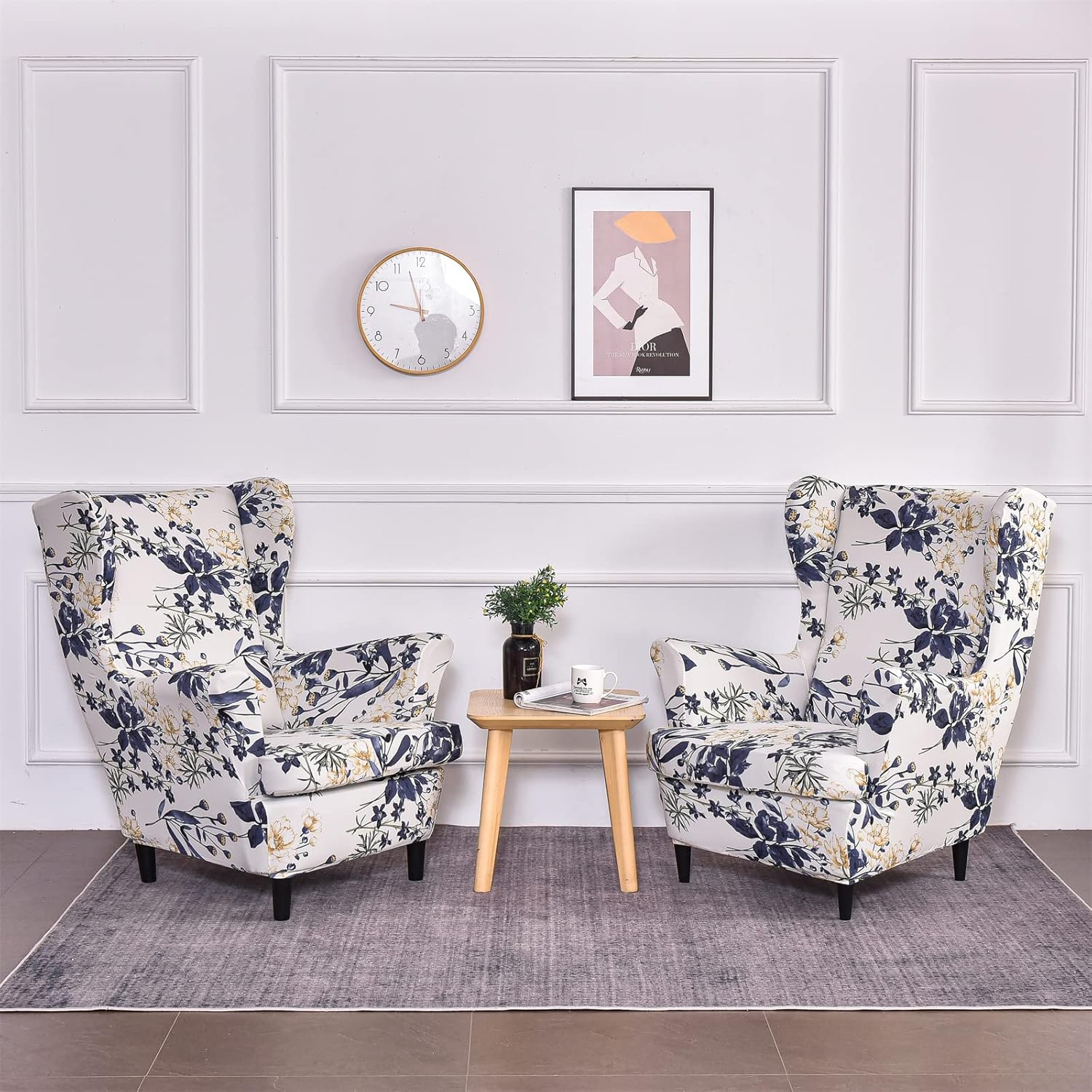 Wingback Chair Cover Slipcovers