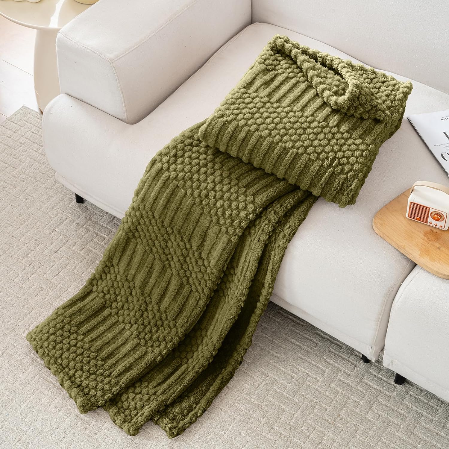 Rust Throw Blanket
