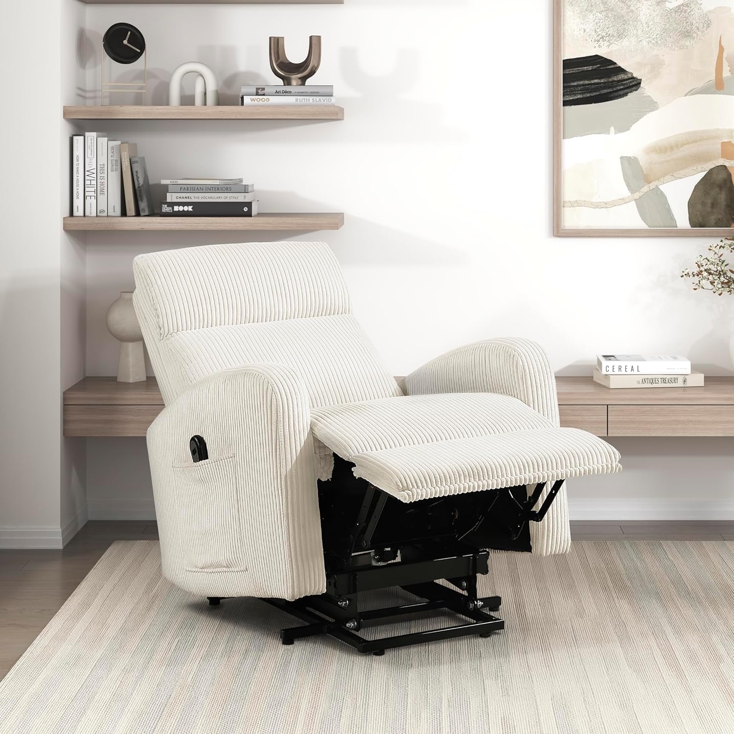 Recliner Chair Armchair Push Back Recliner