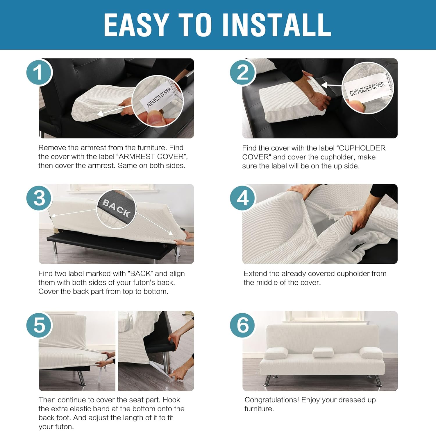 Futon Covers Sofa Bed Slipcover