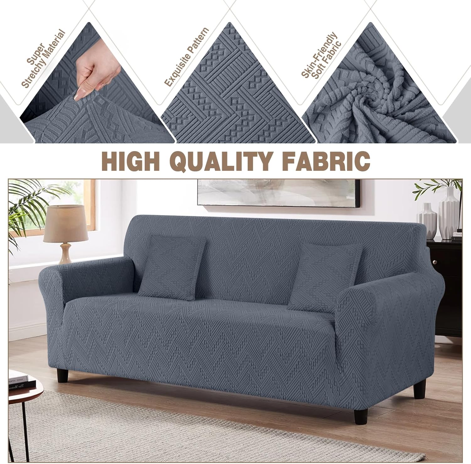 Stretch Sofa Cover 1 Piece Couch Covers
