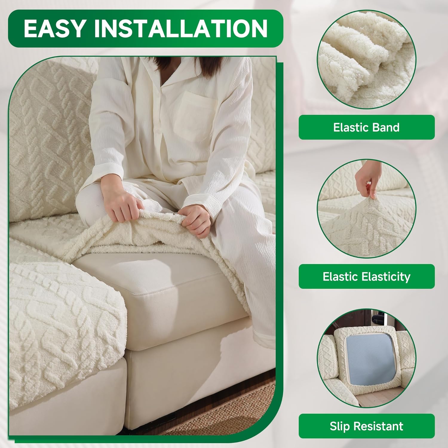 Couch Cushion Covers,