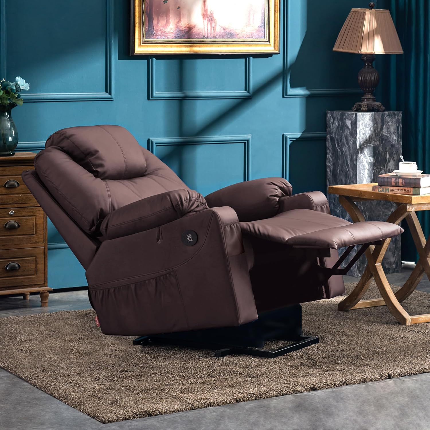 Electric Power Lift Recliner Chair Sofa with Massage and Heat