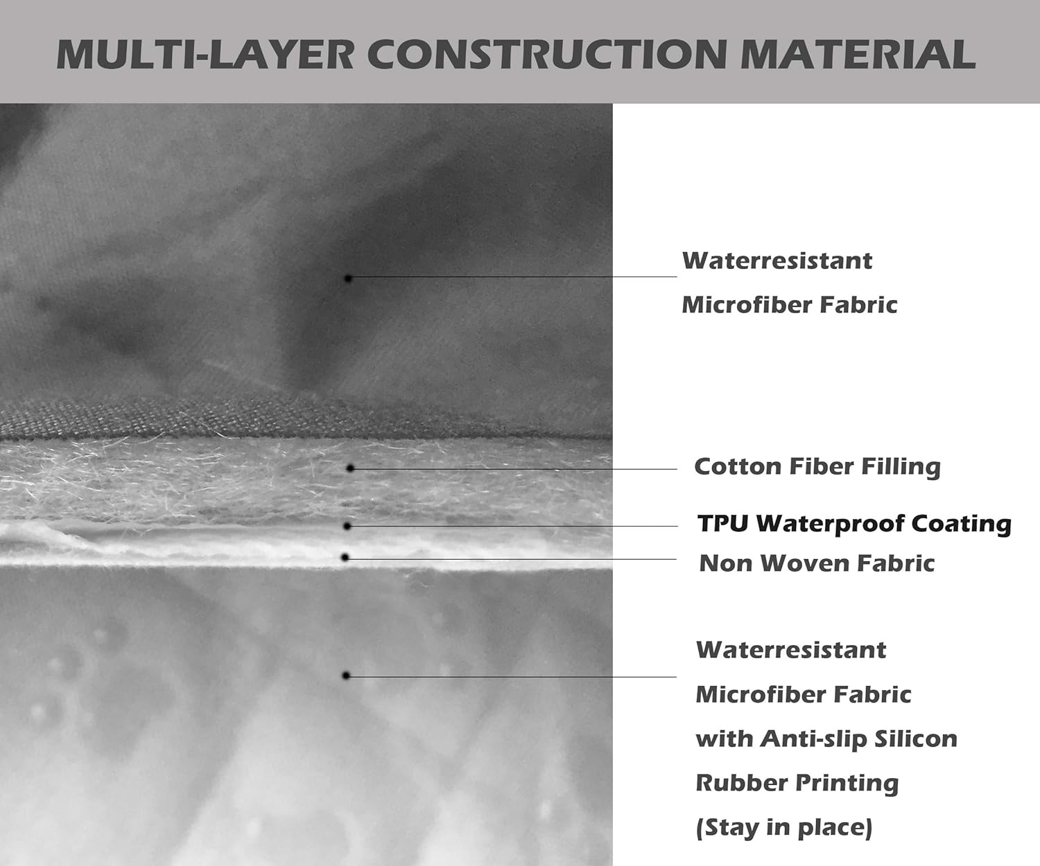 Ameritex Waterproof Nonslip Recliner Cover Stay in Place, Dog Chair Cover Furniture Protector, Ideal Recliner Slipcovers for Pets and Kids (Beige, 23")