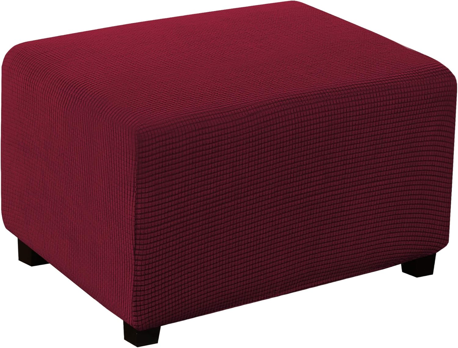 Stretch Ottoman Cover Ottoman Slipcover