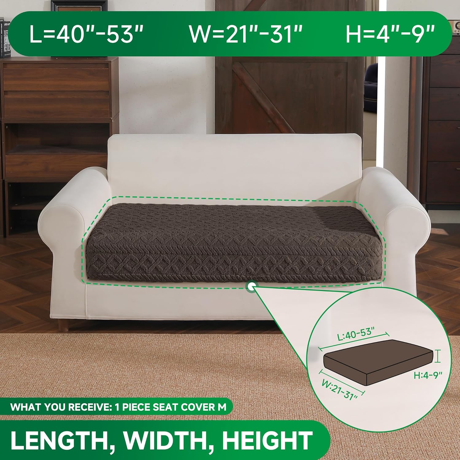 Couch Cushion Covers,