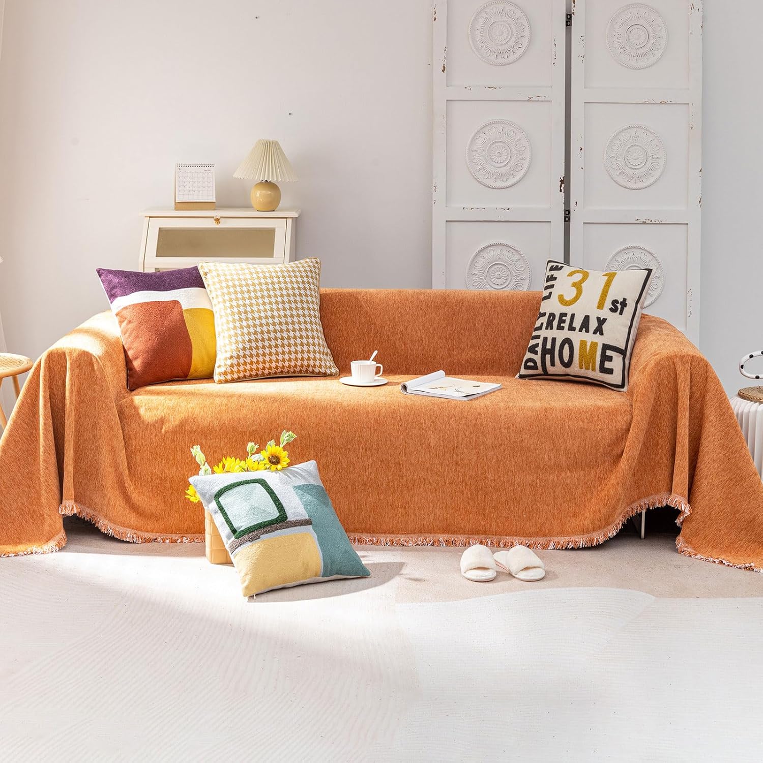 VClife Boho Couch Cover Sofa Covers