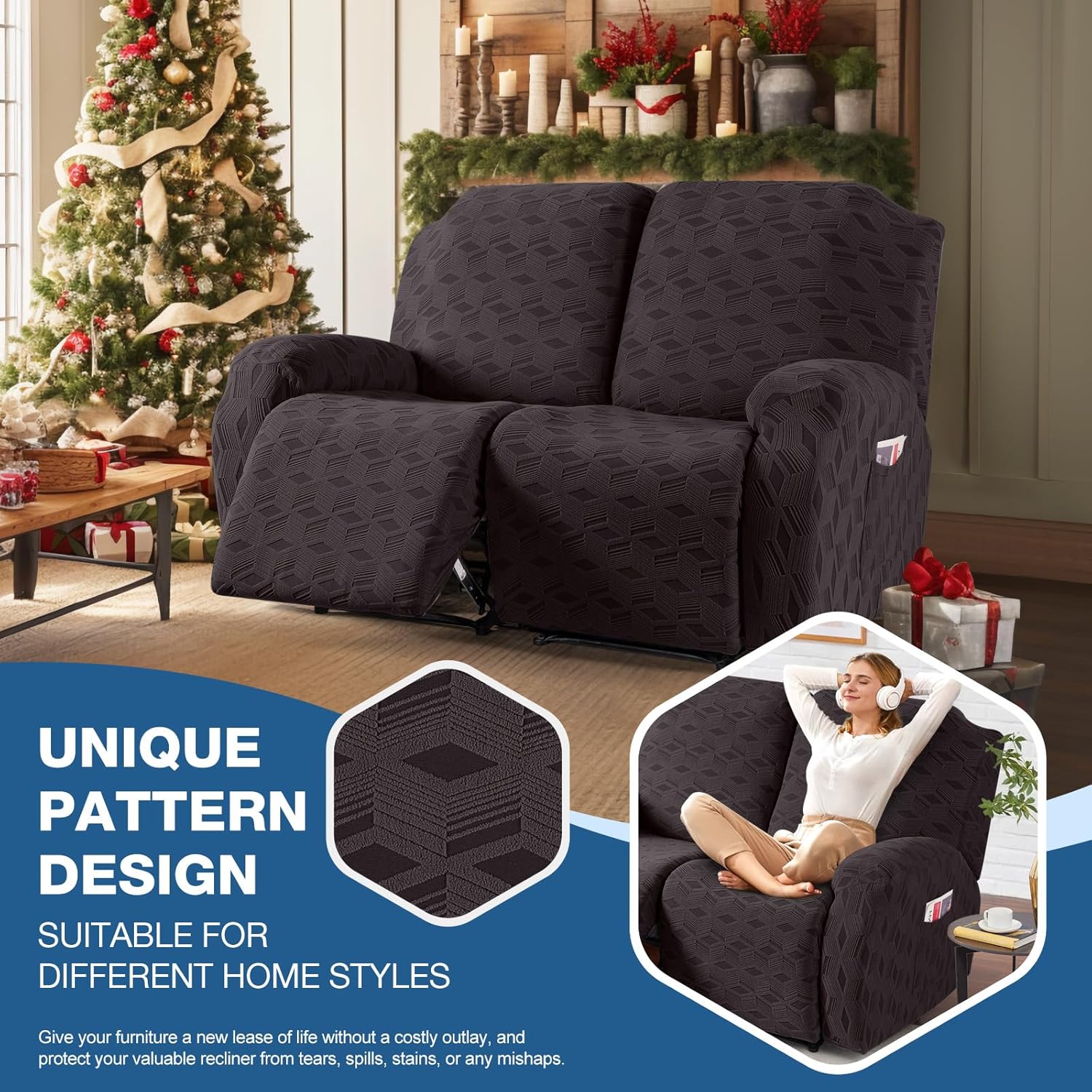 Recliner Sofa Covers Stretch Reclining Couch Cover