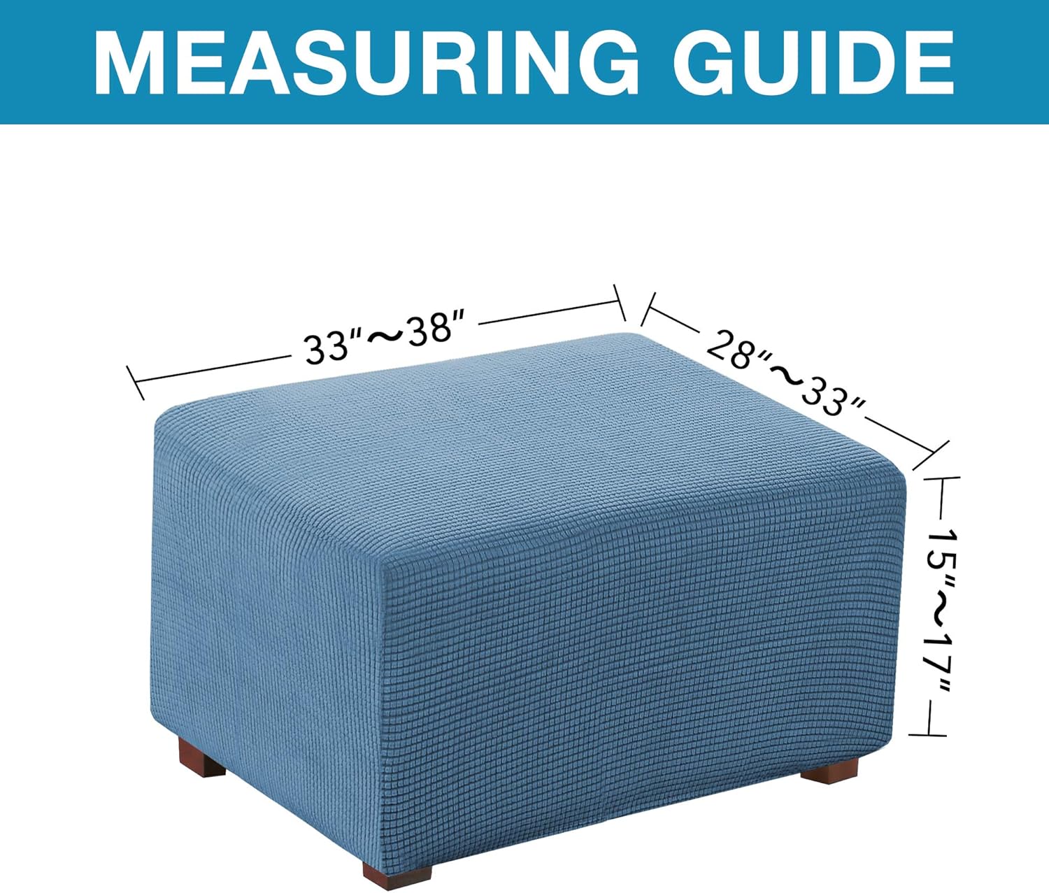 Square Ottoman Slipcovers