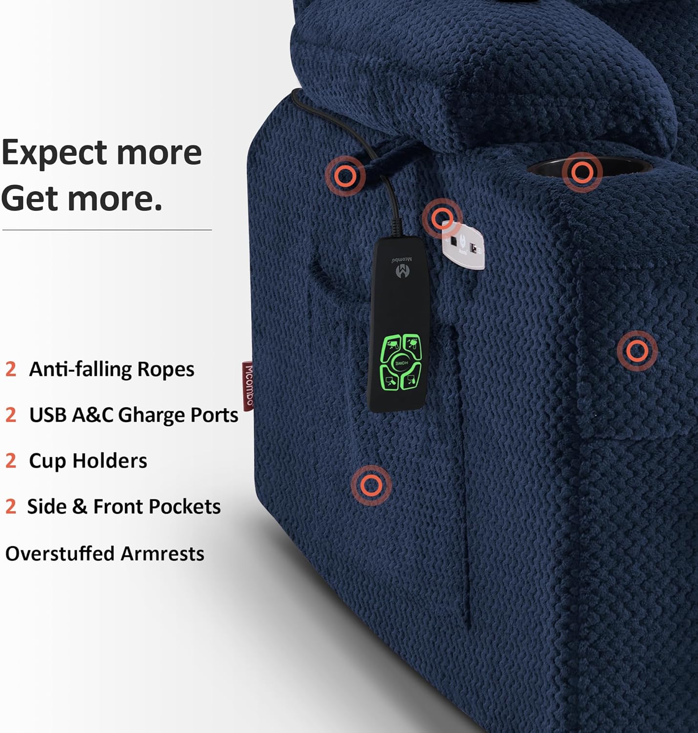 Dual Motor Large Power Lift Recliner Chair