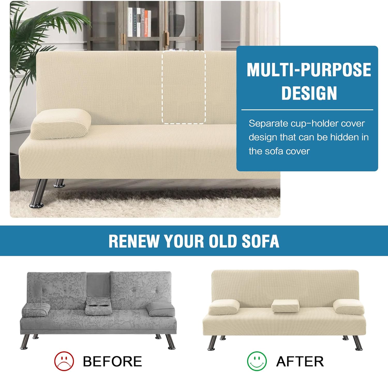 Futon Covers Sofa Bed Slipcover