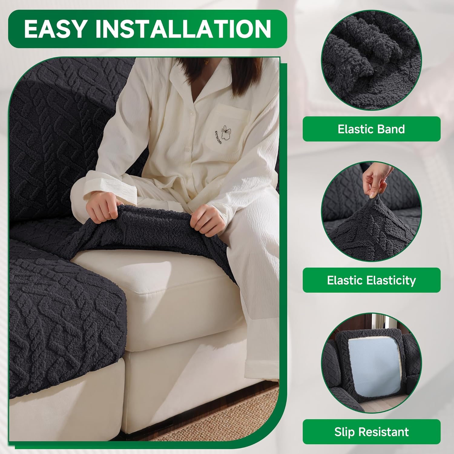 Couch Cushion Covers,