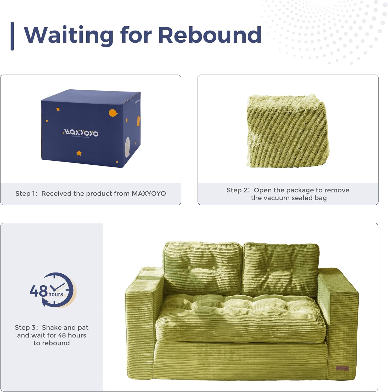 Convertible Sofa Bed, Pull Out Loveseat