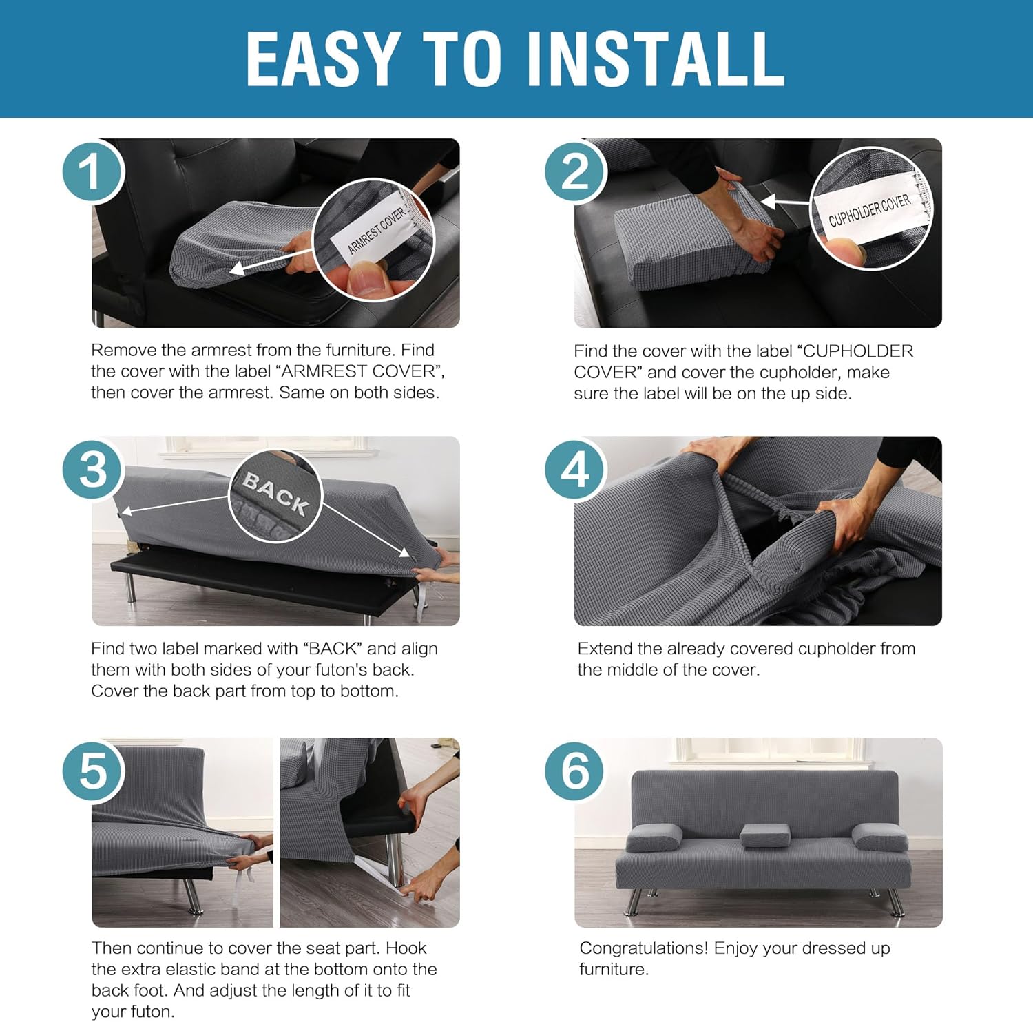 Futon Covers Sofa Bed Slipcover