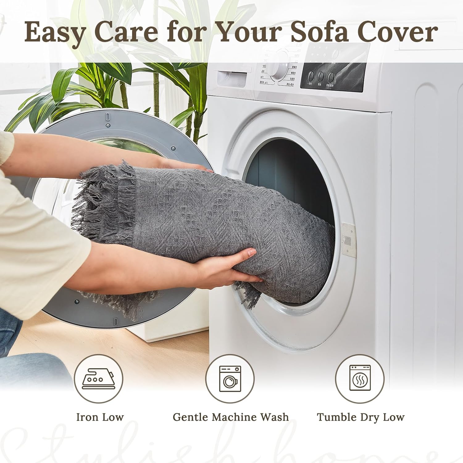 Couch Covers 2 Pieces L Shaped Sofa Cover