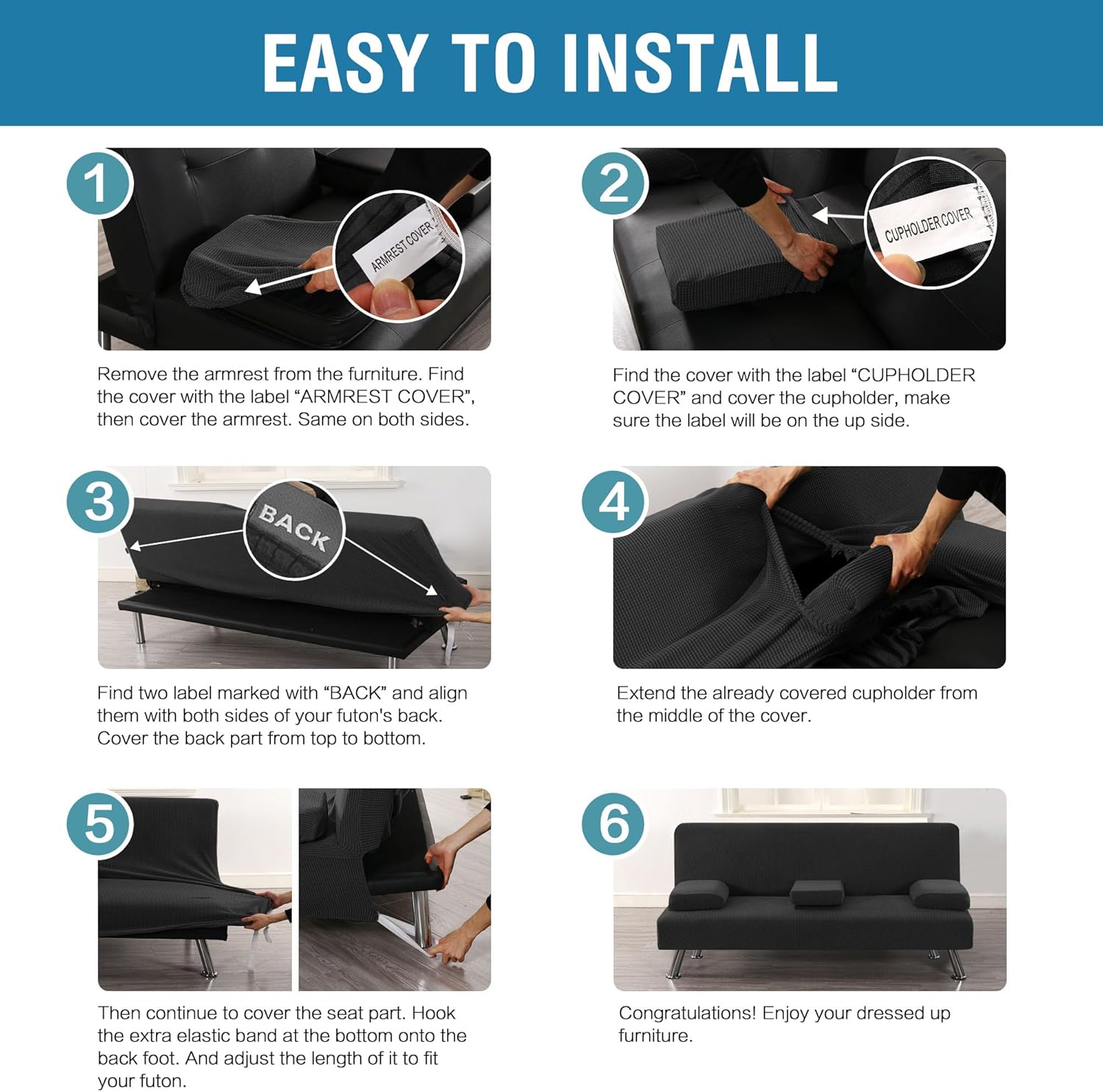 Futon Covers Sofa Bed Slipcover