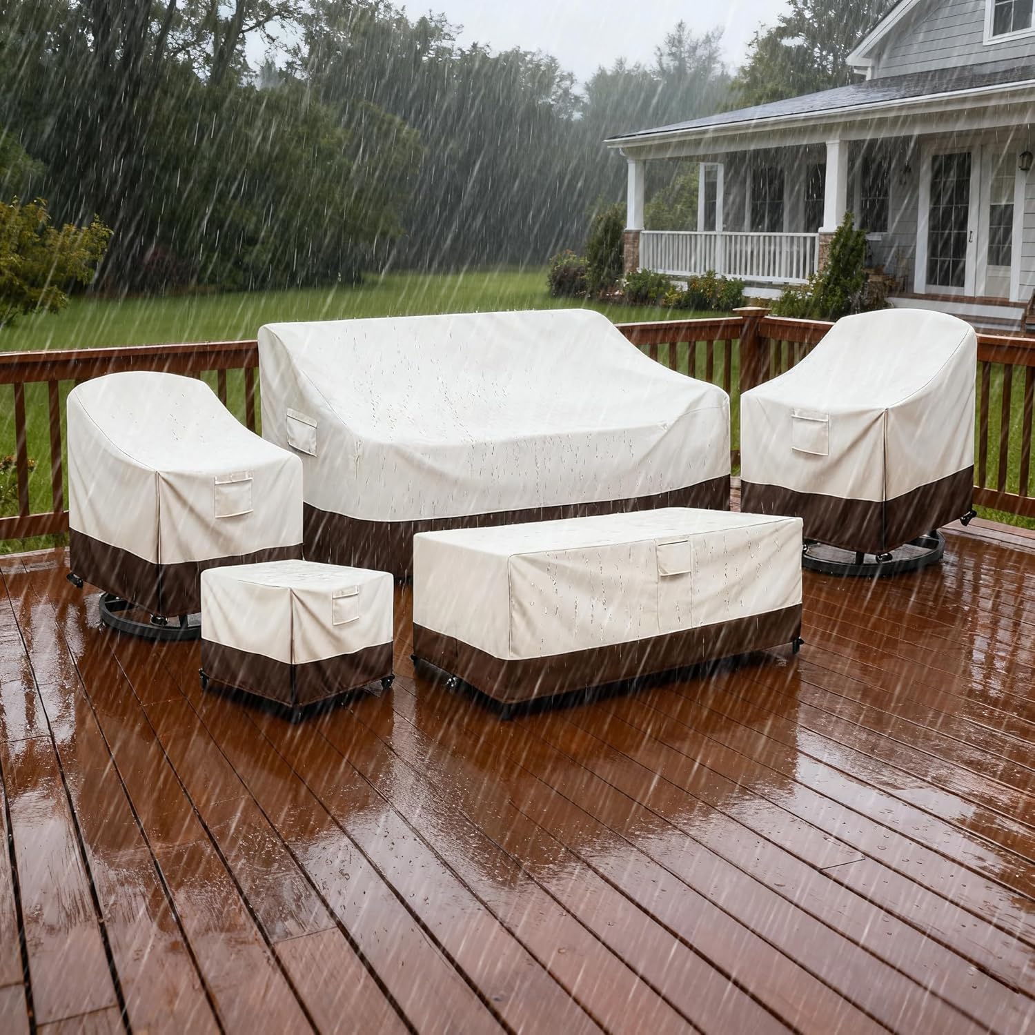 Ottoman Cover Waterproof