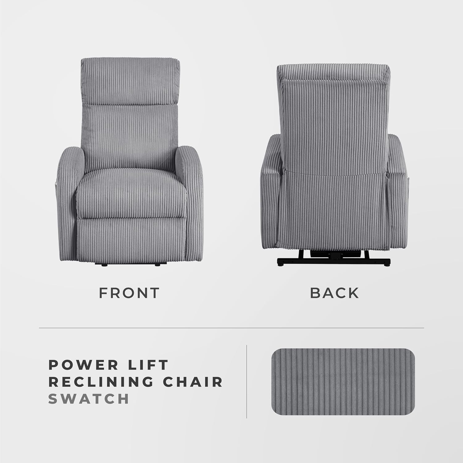 Recliner Chair Armchair Push Back Recliner