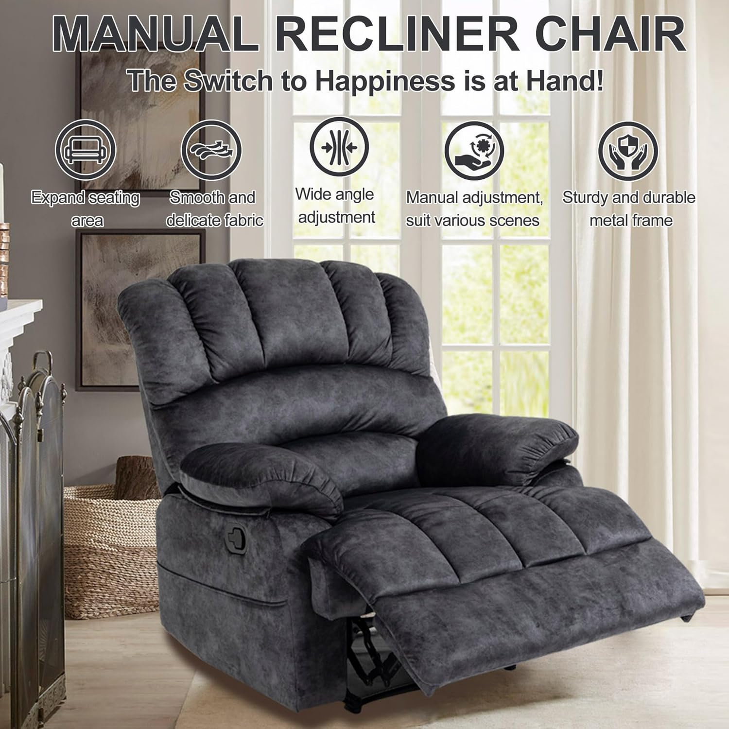 Oversized Recliner Chairs for Adults
