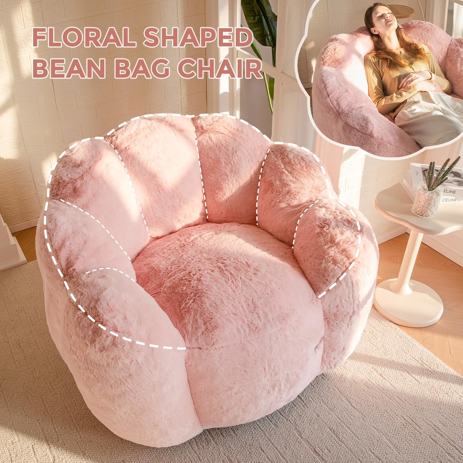 Bean Bag Chair for Adults,