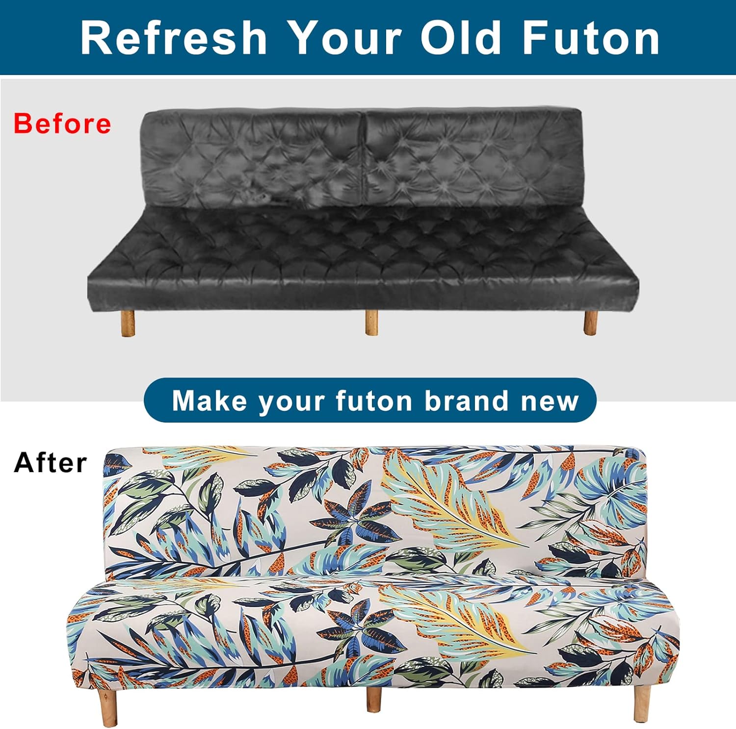 Printed Futon Cover