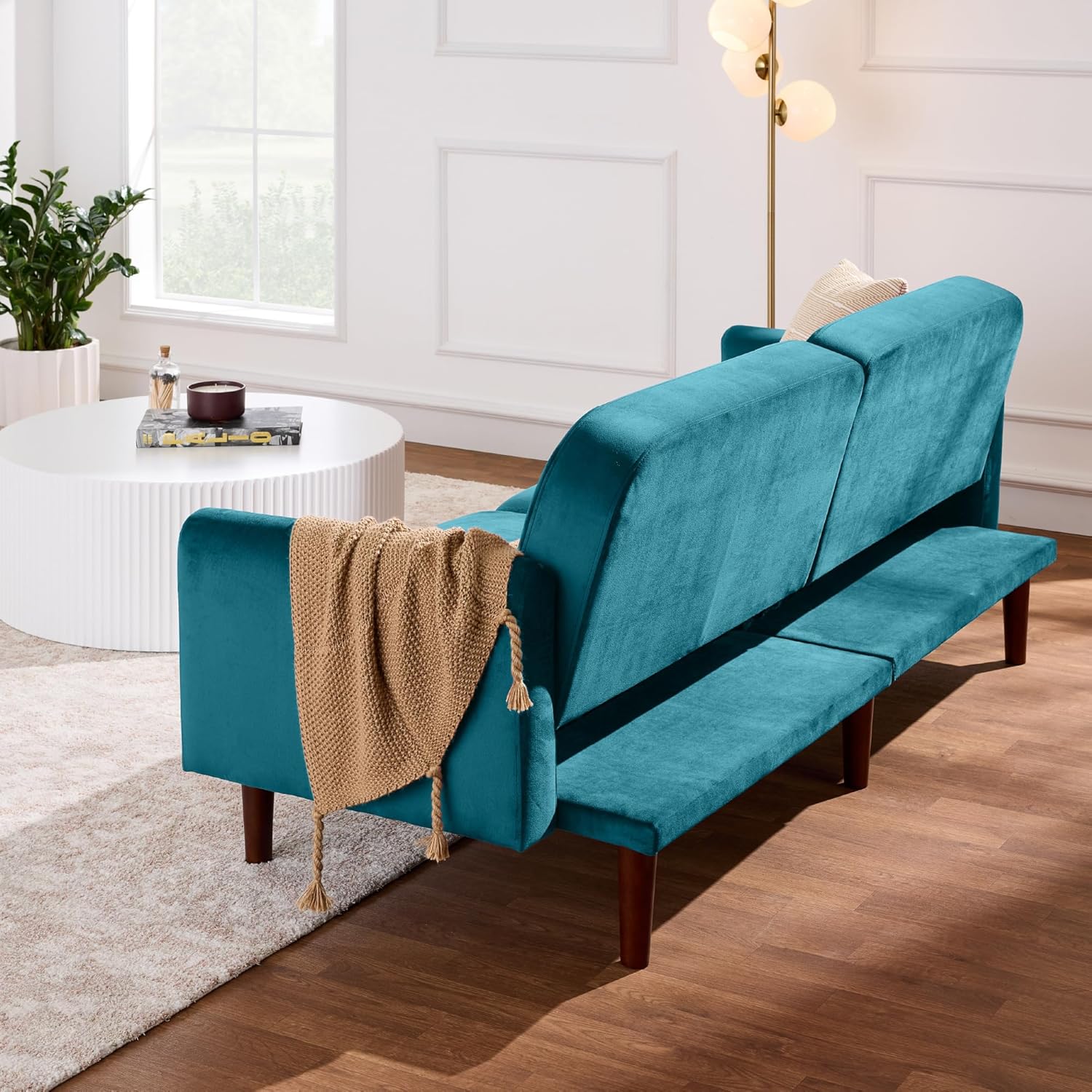 Velvet Loveseat Sofa