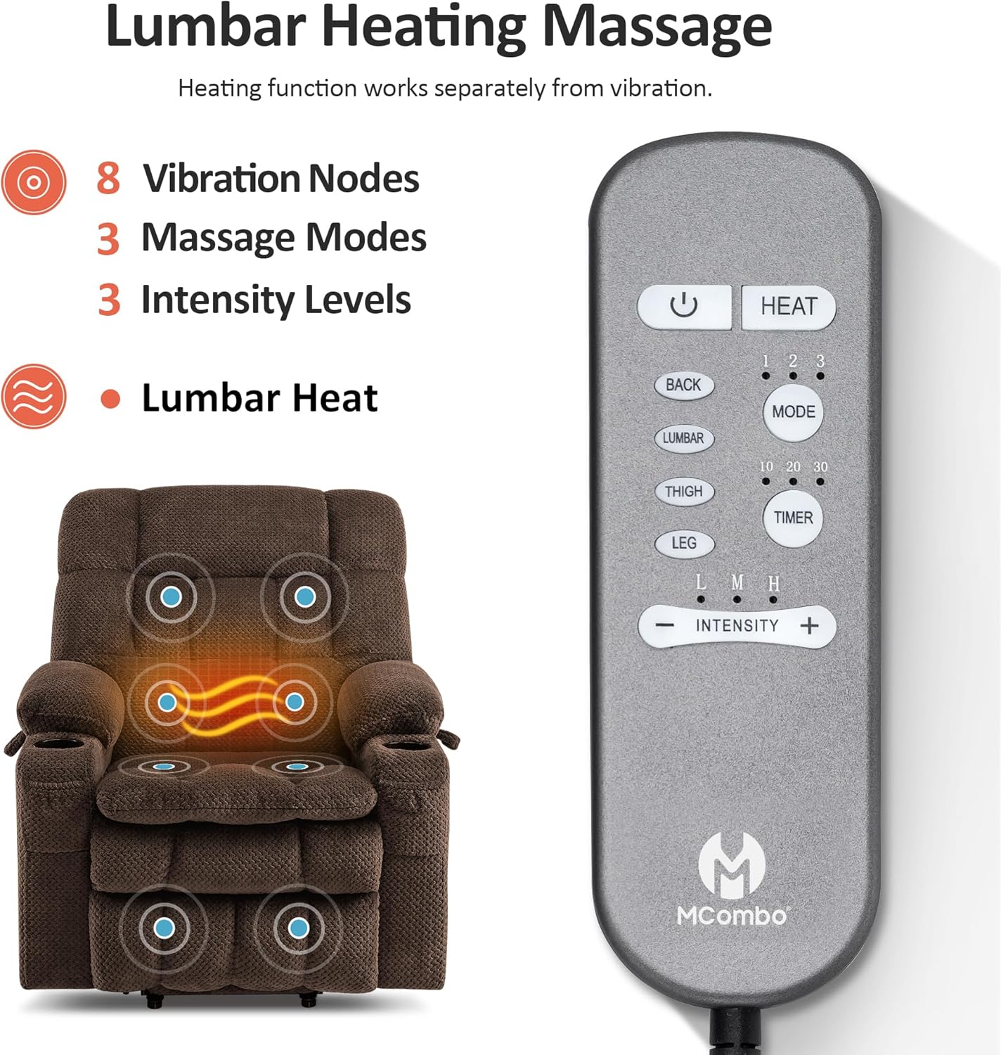 Dual Motor Large Power Lift Recliner Chair