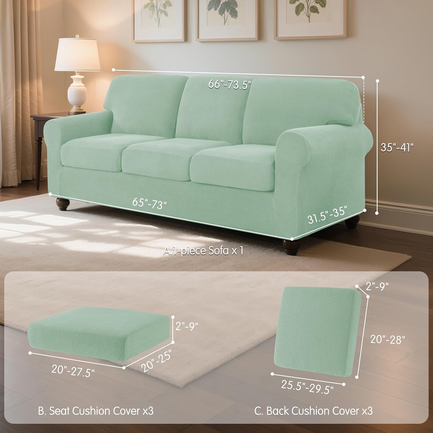 Stretch Loveseat Slipcover