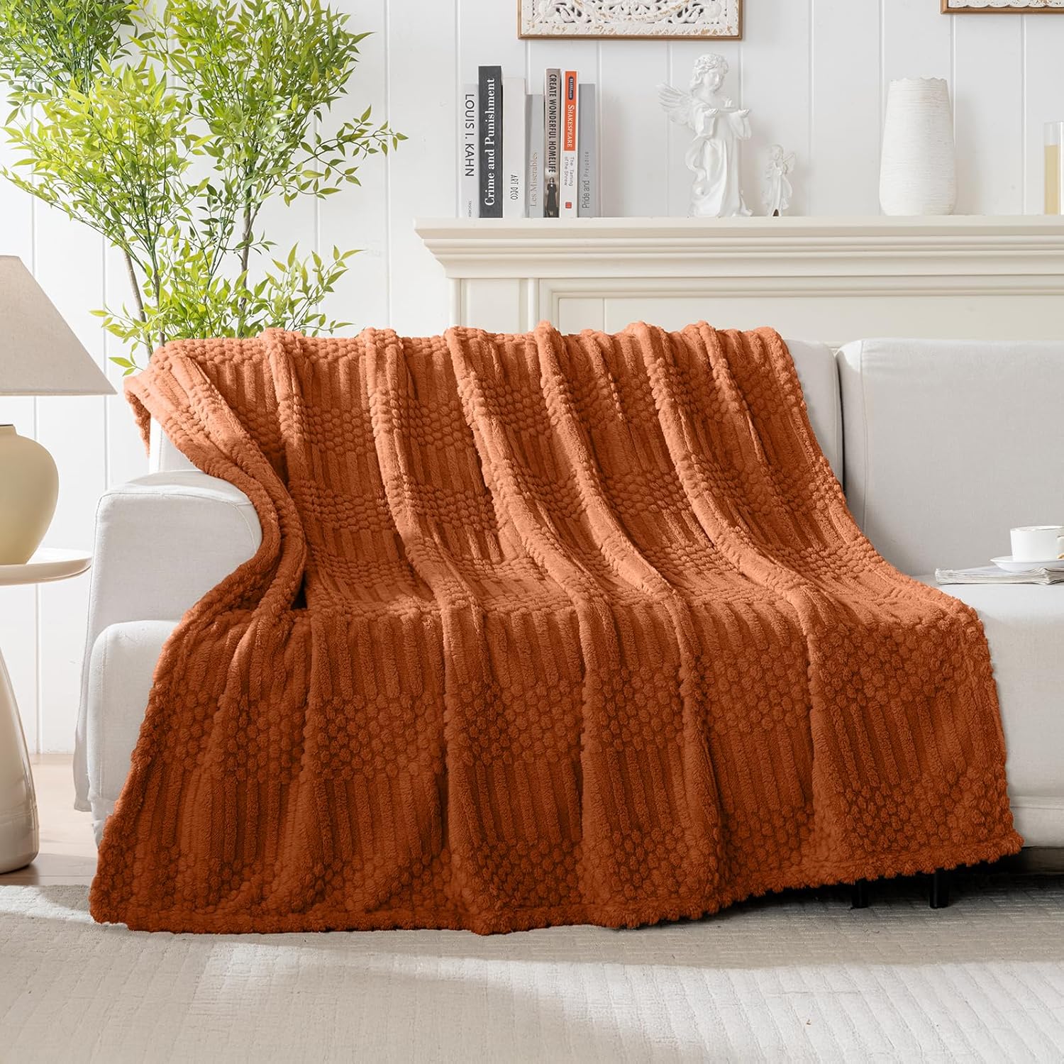 Rust Throw Blanket