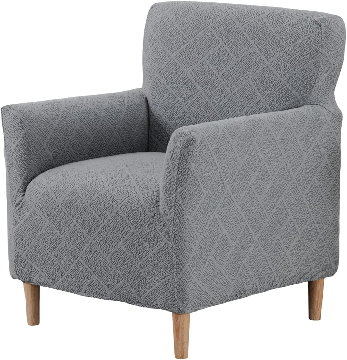 Printed Banquet Armchair Slipcovers Soft Chair Covers Armchair 1-Piece Stretch Chair Covers for Living Room Nonslip Outdoor Armchair Slipcover Kids Pets Friendly Furniture Protector,01